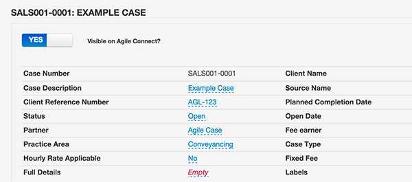 Case Management Client Portal